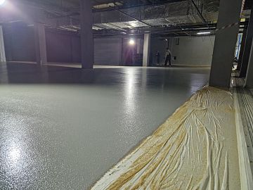 Готовая захватка в зоне проезда